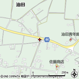 千葉県香取市油田484周辺の地図