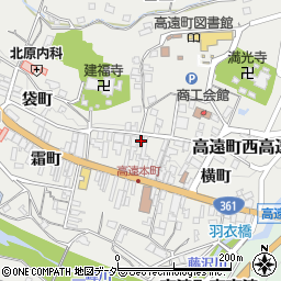 長野県伊那市高遠町西高遠新町824周辺の地図
