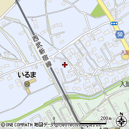 埼玉県狭山市北入曽1320周辺の地図