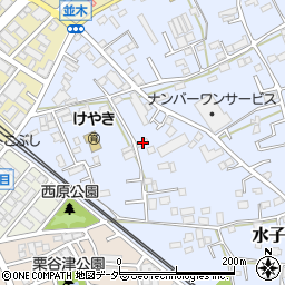 埼玉県富士見市水子4917周辺の地図