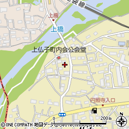 埼玉県入間市仏子225周辺の地図