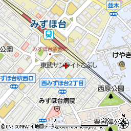 東武サンライトマンションこぶし２号棟周辺の地図