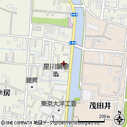埼玉県三郷市幸房385周辺の地図
