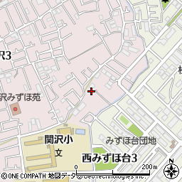 埼玉県富士見市関沢3丁目12-18周辺の地図