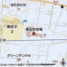 東庄町役場周辺の地図