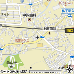 埼玉県入間市仏子837周辺の地図
