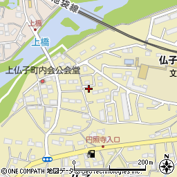 埼玉県入間市仏子199-27周辺の地図