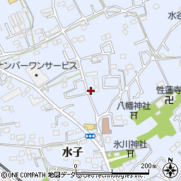 埼玉県富士見市水子4586周辺の地図