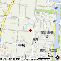 埼玉県三郷市幸房366周辺の地図