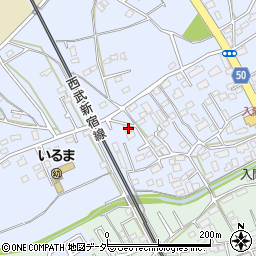 埼玉県狭山市北入曽1308周辺の地図