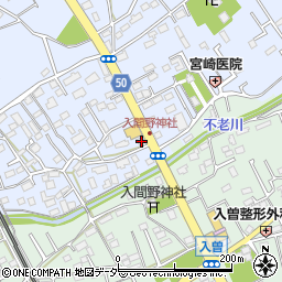埼玉県狭山市北入曽1363周辺の地図
