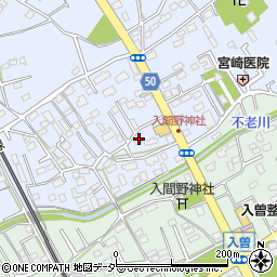 埼玉県狭山市北入曽1352周辺の地図