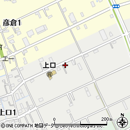埼玉県三郷市上口1丁目206周辺の地図