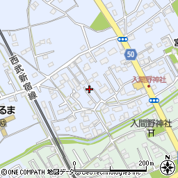 埼玉県狭山市北入曽1339-6周辺の地図