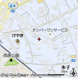 埼玉県富士見市水子4923周辺の地図