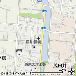 埼玉県三郷市幸房384周辺の地図