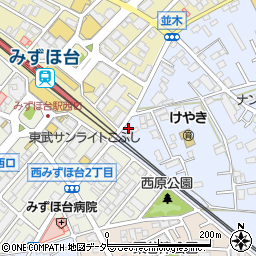 埼玉県富士見市水子4864周辺の地図