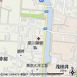 埼玉県三郷市幸房379周辺の地図