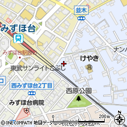 埼玉県富士見市水子4880周辺の地図