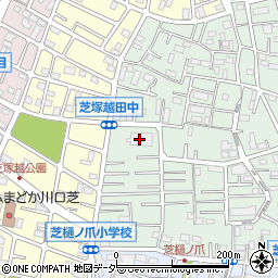 埼玉県川口市芝3765-1周辺の地図