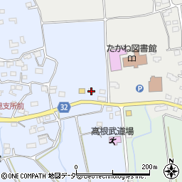 山梨県北杜市高根町村山西割56周辺の地図