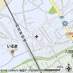 埼玉県狭山市北入曽1323周辺の地図