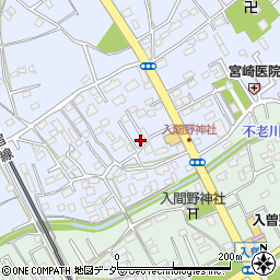 埼玉県狭山市北入曽1353-20周辺の地図