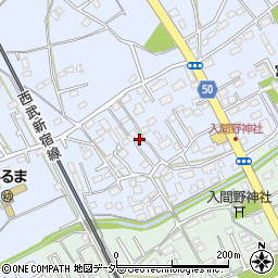 埼玉県狭山市北入曽1339-5周辺の地図