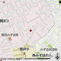 埼玉県富士見市関沢3丁目14-10周辺の地図