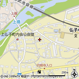 埼玉県入間市仏子199-23周辺の地図