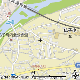 埼玉県入間市仏子192周辺の地図