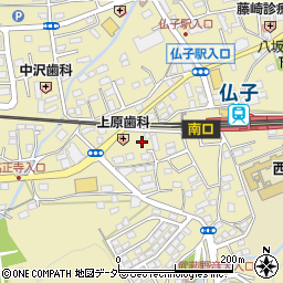埼玉県入間市仏子887周辺の地図