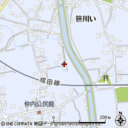 千葉県香取郡東庄町笹川い212周辺の地図