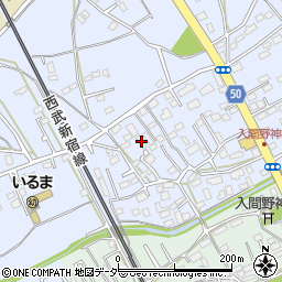 埼玉県狭山市北入曽1324周辺の地図