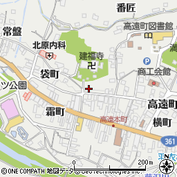 長野県伊那市高遠町西高遠新町1822周辺の地図