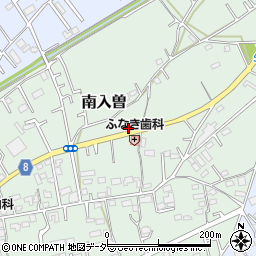 埼玉県狭山市南入曽312周辺の地図