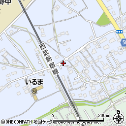 埼玉県狭山市北入曽1321周辺の地図