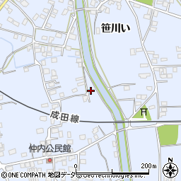 千葉県香取郡東庄町笹川い2404周辺の地図