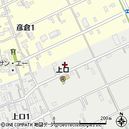 埼玉県三郷市上口1丁目197周辺の地図
