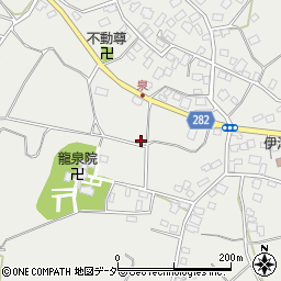千葉県柏市泉60-2周辺の地図