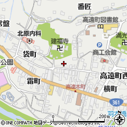 長野県伊那市高遠町西高遠新町1819周辺の地図