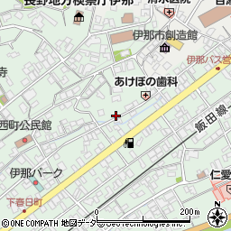 長野県伊那市西町4919周辺の地図