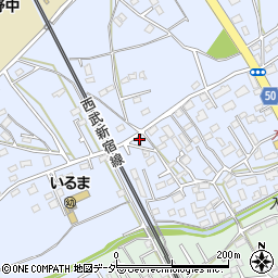 埼玉県狭山市北入曽1321-1周辺の地図