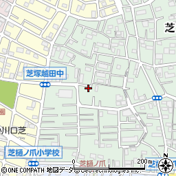埼玉県川口市芝3791周辺の地図