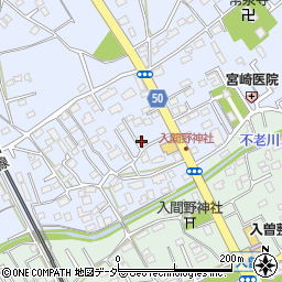 埼玉県狭山市北入曽1353-1周辺の地図