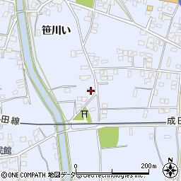 千葉県香取郡東庄町笹川い2009-11周辺の地図