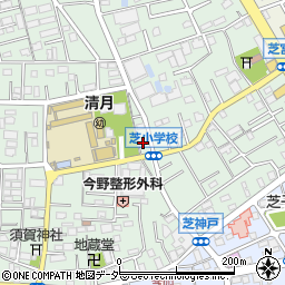 埼玉県川口市芝5320周辺の地図