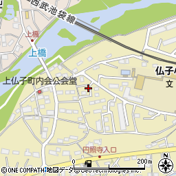 埼玉県入間市仏子199周辺の地図