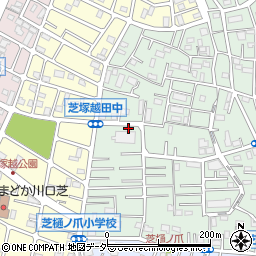 埼玉県川口市芝3764周辺の地図