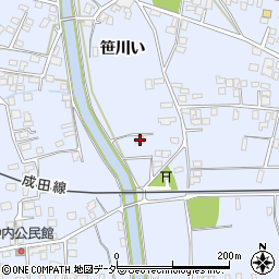千葉県香取郡東庄町笹川い2007-4周辺の地図